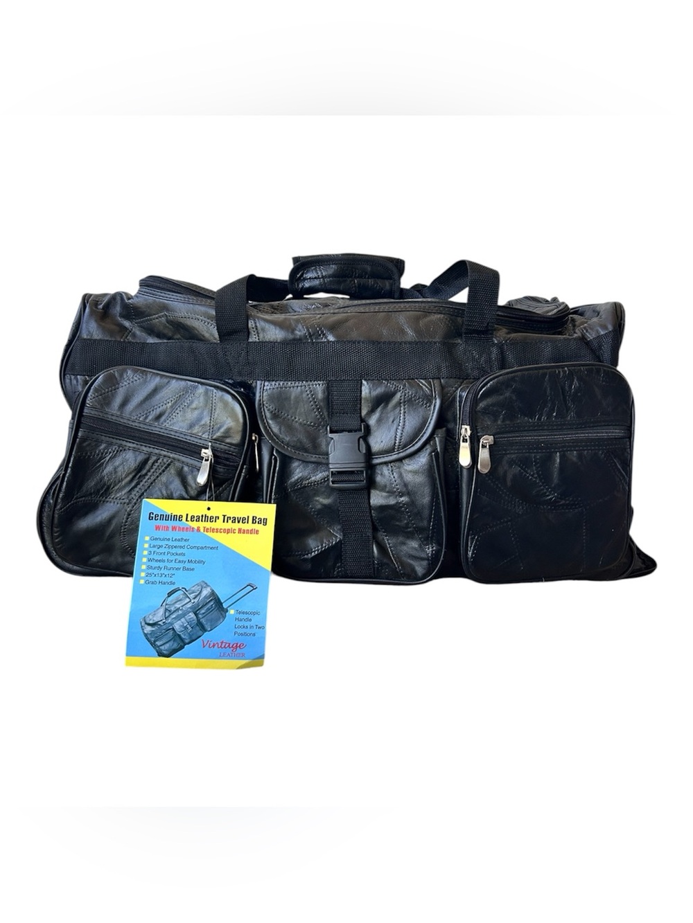 NWT Victory Sportswear Inc. Travel Bag with Telescopic Handle and Wheels